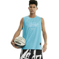 Veidoorn Men's Sport Vest Breathable Fabric Custom Logo Sleeveless T Shirt Basketball Tops for Summer Training Sporty Outer Wear