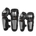 Motorcycles Steel Elbow Pads Protector Motocross Knee Braces Guard Equipment Pad Ski Protection Kneepads