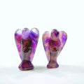 Huiying Chinese Supplier New Products 2 Inch Amethyst Angel Statues Crafts