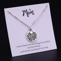 Tree of Life Grandma Grandpa Uncle Aunt Mother's Day Father's Day Mom Dad Sister Brother Son Mother Daughter Family Necklace
