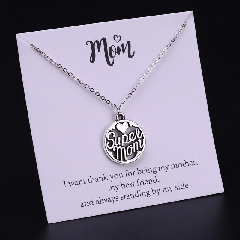 Tree of Life Grandma Grandpa Uncle Aunt Mother's Day Father's Day Mom Dad Sister Brother Son Mother Daughter Family Necklace