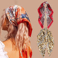 1060 Wholesale 50*50cm Fashion Digital Printed Small Square Satin Scarf