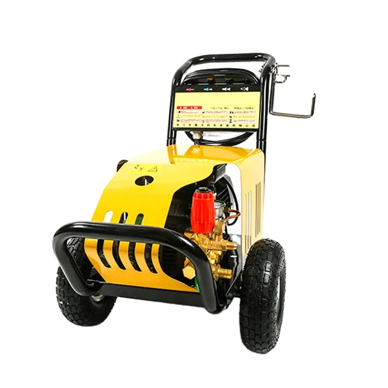 Power Value Taizhou Portable Electric High Pressure Car Washer  with Handle and Wheels