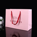 Custom OEM Luxury Black Recyclable White Paper Gift Bags Promotion Exhibition Boutique Shopping Tote Bags 250g/150g Carton