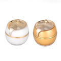 Sengmi High Grade in Stock Plastic 20g 30g Acrylic Gold Cosmetic Cream Container Jar
