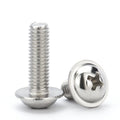M2 M2.5 M3 M4 M5 M6 Stainless Steel 304  Modified Truss Head Button Head Phillips Flange Head Machine Screws
