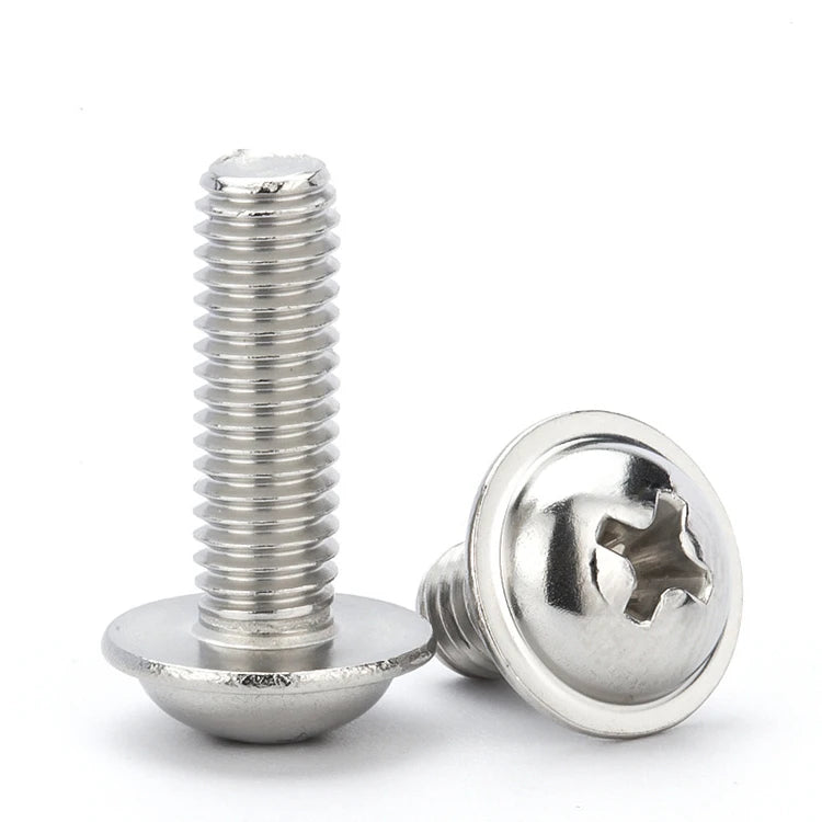 M2 M2.5 M3 M4 M5 M6 Stainless Steel 304  Modified Truss Head Button Head Phillips Flange Head Machine Screws