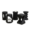 Customized Nordic Solid Wood Stool Hotel Decoration Base Creative Wooden Round Bench American Low Stool Stump