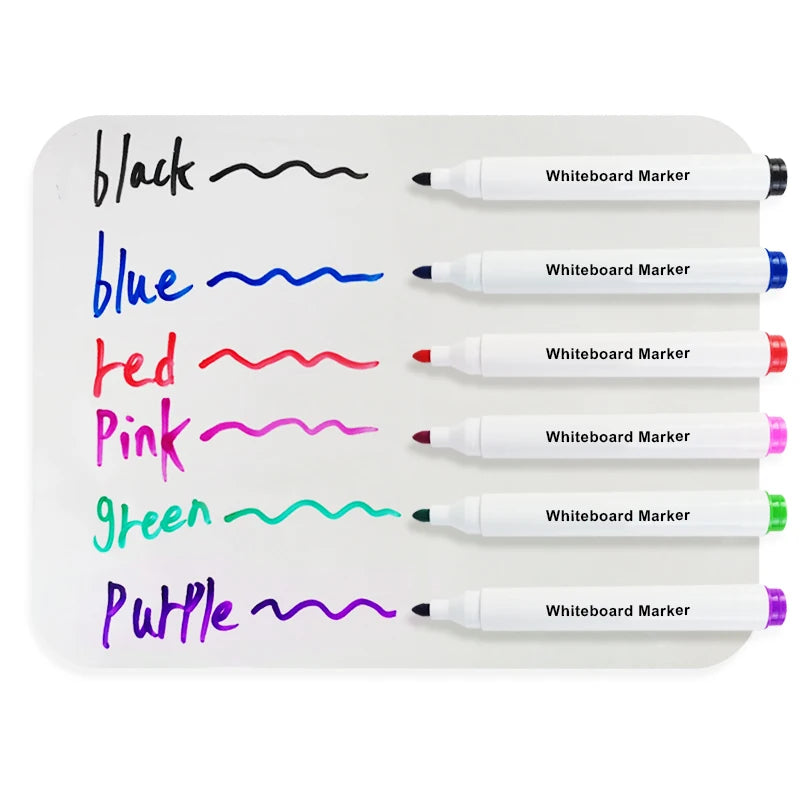 KHY Kids for White Board Wholesale Odorless Erase Easily Fine Tip Dry Erase Best Whiteboard Marker Pen Set