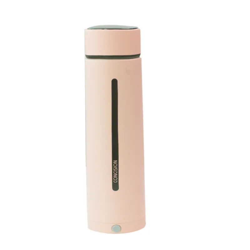 New style Creative LED vacuum  flask bottle  with Hidden mobile phone holder new products on market