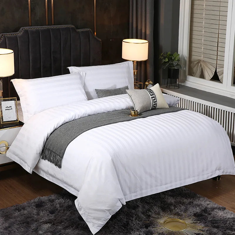 Luxury 300TC 400TC 500TC Cotton Hotel Duvet Bedding Sets Comforter Quilts Cover Sets Bedding Luxury MegaBDM