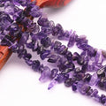 Nice 7~8mm 34 Inch Amethyst Irregular Chips Beads Stone Chips Crystal Chip Beads Jewelry Making