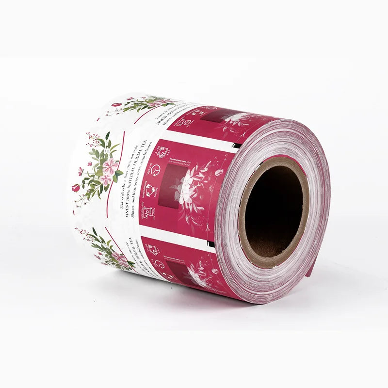Custom Kraft Paper Coated Wrapping Paper Roll Coffee Sachet Tea Bag Outer Envelope