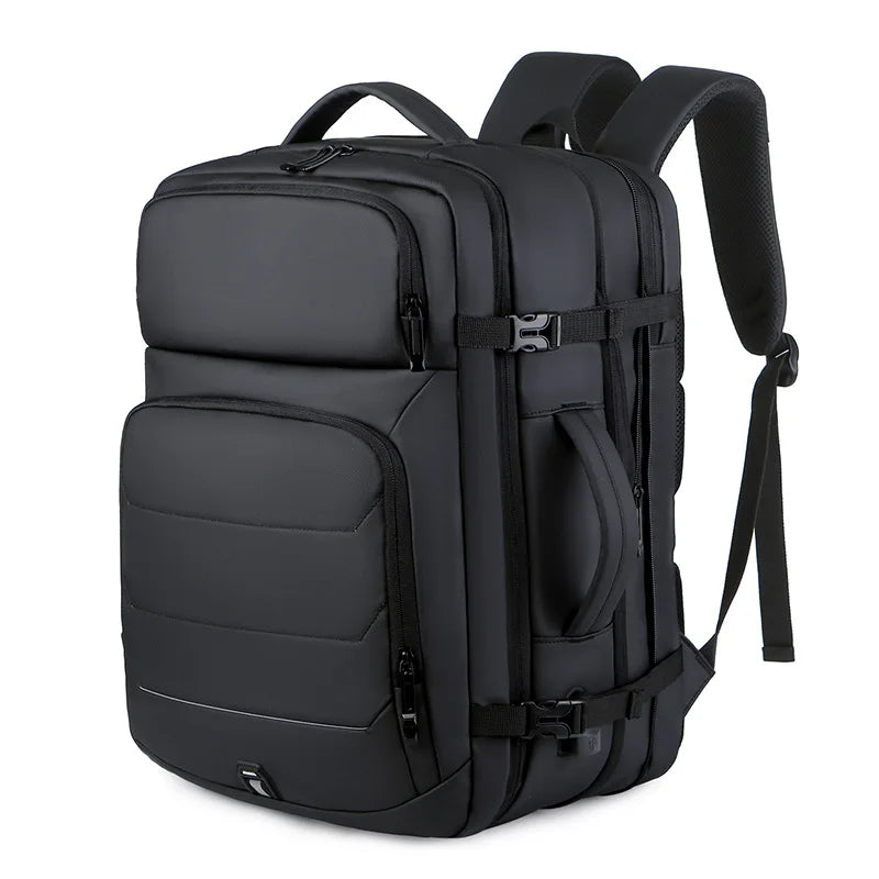 Anti-theft Business Backpack With USB Charging Port Waterproof Laptop Backpack Large Capacity Expansion Computer Backpack