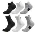 100% Cotton Spring Basketball Running Ankle Socks Thickened Anti-Odor Quick-Drying Outdoor Sports Socks