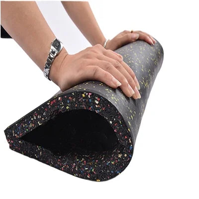 Anti Slip Equipment Sports Gym Rubber Flooring Rolls Tiles Mat