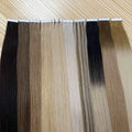 Wholesale Cuticle Aligned Virgin Human Remy Hair Extension Tape in Straight Natural Invisible Tape Hair Extension Hair Vendor