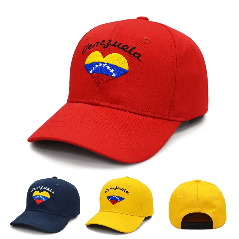 Wholesale Seven Star Hats Outdoor Sport Caps Venezuela 8 Star Baseball Cap Embroidery Eight Star Venezuela Hat