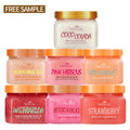OEM Private Label Customization Tropica Fruit Exfolianting Corporal Whitening Hand Foot Face Shea Sugar Shower Body Scrub