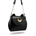 OEM FAMA Factory Moon Luna Design Purse Kitty Cat Designer Women Handbag PU Leather Sailer Style Satchel Shoulder Bag