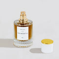 Custom 30ml 50ml Cylinder Glass Perfume Spray Bottle with Refillable Empty Pump Screen Printing Luxury