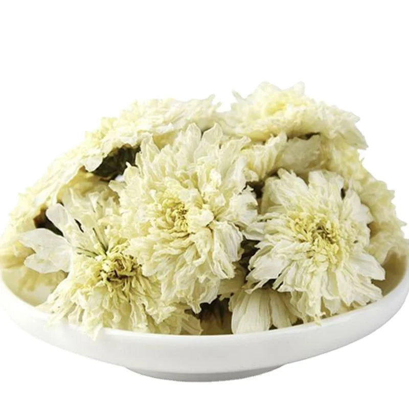 Bai Ju Bulk Loose Pack Chinese Chrysanthemum Dried White and Yellow Chrysanthemum Flowers Buds for Sale