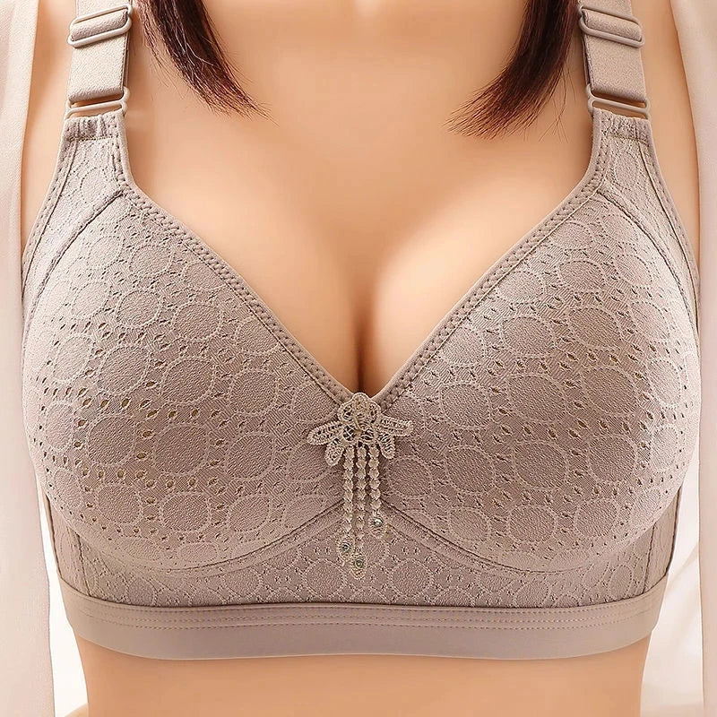 Women Seamless Push up Bras Plus Size 36-46 BC Cup Thin Wide Strap Underwear Fashion Lingerie Female Bra