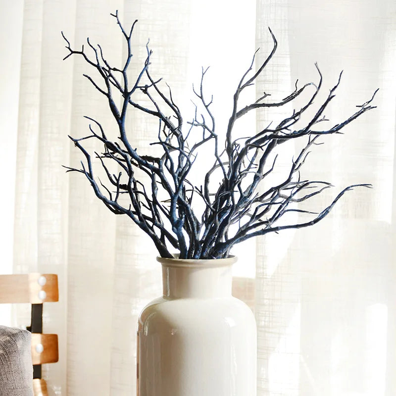 Artificial Plants Dry Style Home Indoor Decoration Centerpiece Flower Plastic Tree Branches
