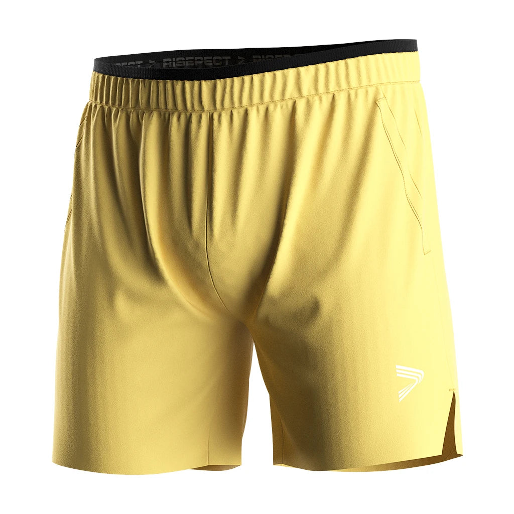 Pro Level Men's Training Shorts Featuring Seamless Heat Bonded Hem Ultra Soft Inner Waistband Designed for Unmatched Comfort