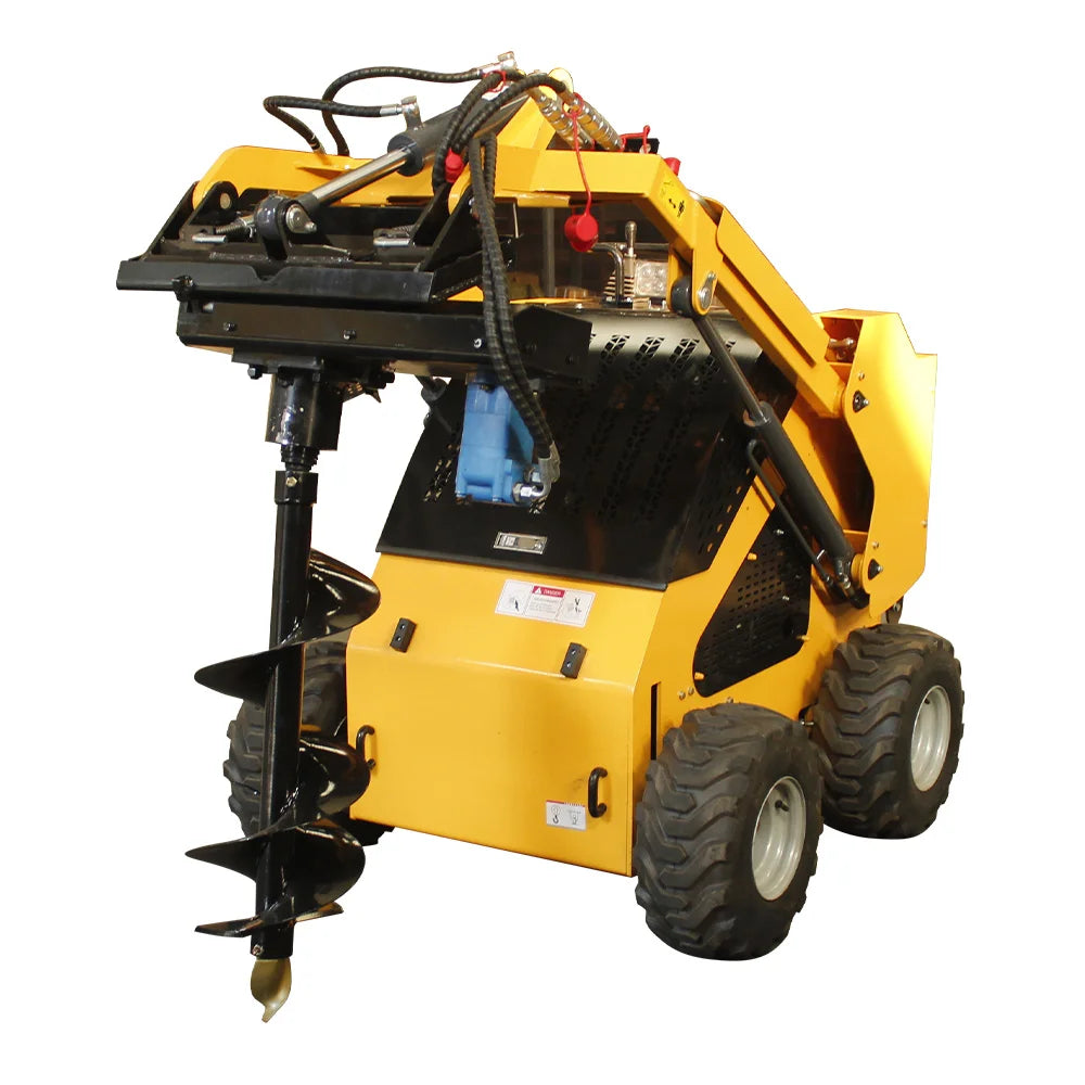 Small Agriculture Machinery Mini Digger Wheel Type Mini Skid Steer