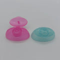 Oval Shape Flip Top Cap PP Plastic Non-Spill Bottle Caps for Shampoo & Hand Cream Enhanced Aesthetics and Functionality