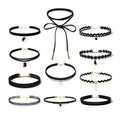 European American Hollow Necklaces Fashion Choker Necklace Creative Sexy Bow Necklaces