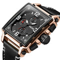 MEGIR 2061 Creative Men Watch New Luxury Chronograph Quartz Wrist Watches  Men Leather Sport Gift Men Wrist Watches Relojes
