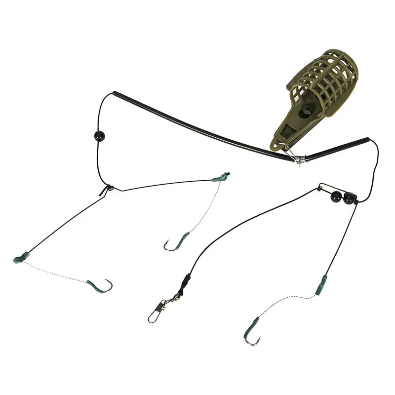 High Quality Fishing Bait Feeder 50g 70g 80g High Carbon Steel Fishing Bait Cage Fishing Accessories Wholesale