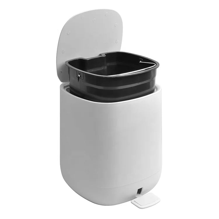 HANGSHAU Abs Pedal Bin With Inner Bucket