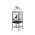 G-211217-3 Flat Top Upgrade Transparent Viewing Home Luxury Bird Cage