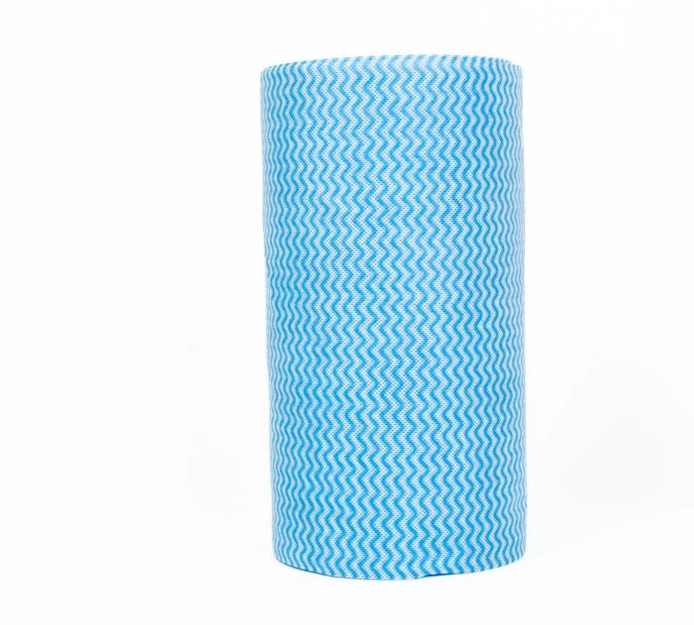Green Blue Multi-Purpose Towel Reusable Cleaning Washable Wipe Roll for Kitchen