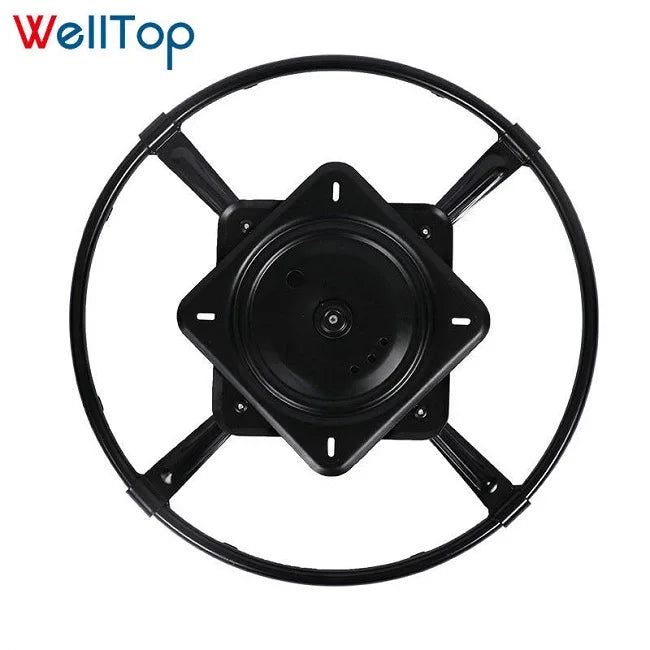VT-00002 Metal Modern Dining Rotate Recliner Bracket Couch Mechanism Office Chair Base Plate 360 Degree Swivel Chair Base