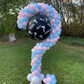 Gender Reveal Party Decoration Question Mark Shape Stand Balloon Circle Loop Stand