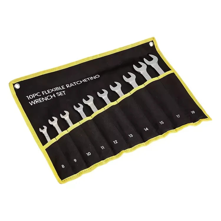 10 Pieces Ratchet Wrench Set Car Home Hand Tools Bicycle Repair Tool Set Tolls Set Tools Wrench