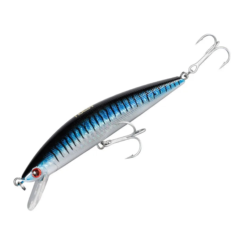 120S Ultra Long Casting Minnow Hard Bait 120mm 44g Sea Bass Saltwater Sea Fishing Lure