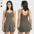 Wholesale Sports Outdoor Yoga Clothes With Chest Pad High Elastic Comfortable Dry Breathable Anti-glare Tennis Skirt