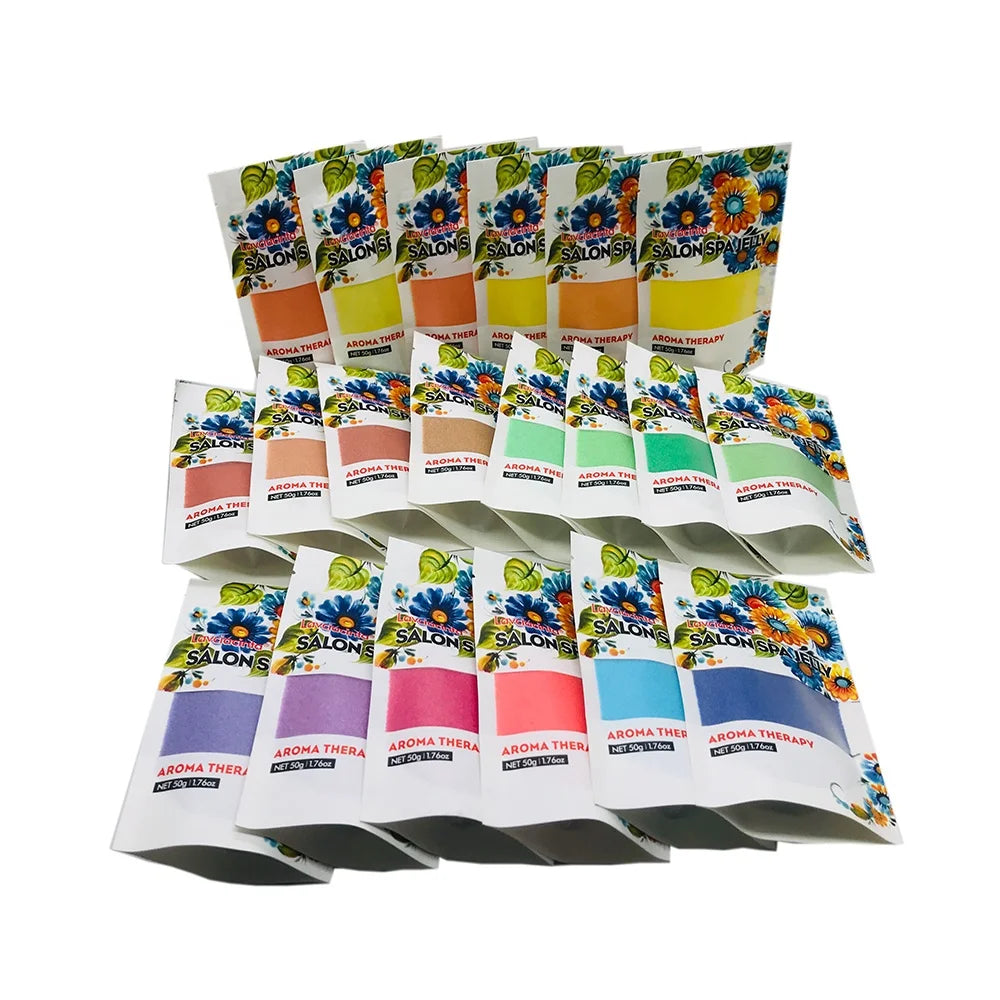 Private Label Pure Nature Lavender Crystal Gel Spa Foot Soak & Exfoliation 100% Natural Paraben-Free Cruelty-Free Ready Stock