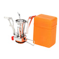 Mini Ultralight Gas Burner Stove for Outdoor Camping Portable and Foldable for Travel and Propane Fuel