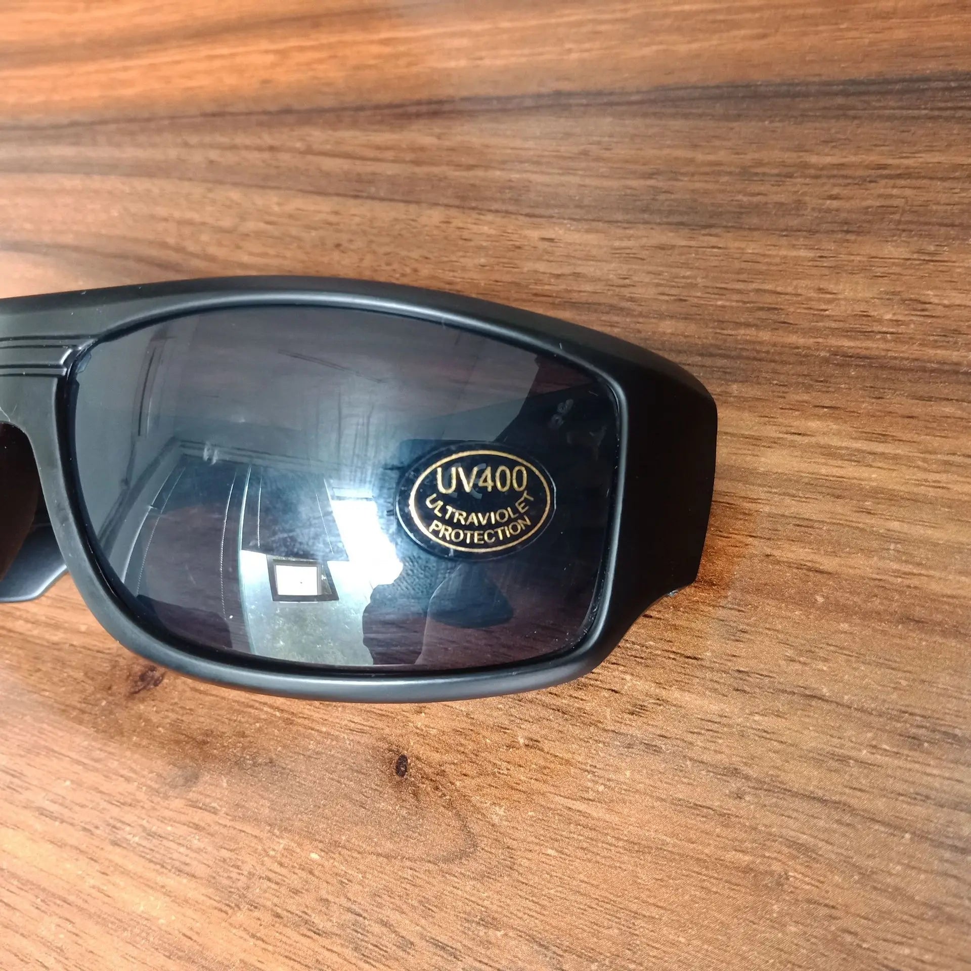 UV400 Hot Stamping Transparent Eyewear Labels Static Electricity Glasses Stickers for Displays without CE Approval