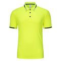 Lidong Cool Dry Ribbed Collar 100% Polyester  Polo  Sport t Shirt Mens Polo Shirt Wholesale