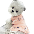 Best Selling Custom Logo Puppy Dog Dress for Spring Summer Cute Cartoon Princess Cat Dog T-Shirt XL Size Cotton Lace Material