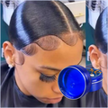 OEM Wax Strong Hold Hair Styling Product Hair Pomade Transparent Gel Silver Pot Edge Control Professional Hair Wax