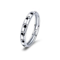 TOP Sale 925 Sterling Silver Dog Cat Pets' Footprint Finger Rings for Women Fashion Party Ring Anel Jewelry Gift SCR445