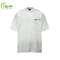 Oem Down Shoulder 100% Cotton Oversized Washed T-Shirts Custom Distressed Men Thick Blank T Shirt Manufacturer